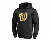 Washington Nationals Gold Collection Pullover Hoodie Black