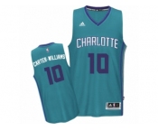 Men Adidas Charlotte Hornets #10 Michael Carter-Williams Swingman Light Blue Road NBA Jersey