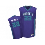 Men's Adidas Charlotte Hornets #33 Marco Belinelli Swingman Purple Alternate NBA Jersey