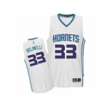 Men's Adidas Charlotte Hornets #33 Marco Belinelli Swingman White Home NBA Jersey