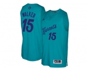 Men's Charlotte Hornets #15 Kemba Walker Teal 2016 Christmas Day NBA Swingman Jersey