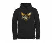 Charlotte Hornets Gold Collection Pullover Hoodie Black