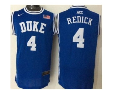 Duke Blue Devils #4 J.J. Redick Blue Basketball New Stitched NCAA Jersey