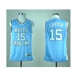 NBA NCAA North Carolina Tar Heels Vince Carter #15 College Blue