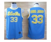 UCLA Bruins Kareem Abdul-Jabbar #33 College Basketball Jerseys Blue