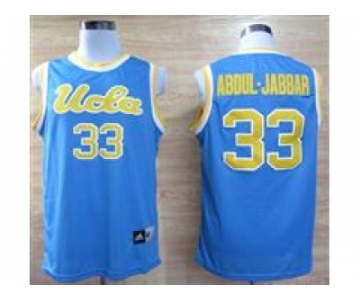 UCLA Bruins Kareem Abdul-Jabbar #33 College Basketball Jerseys Blue