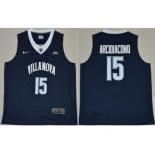 Villanova Wildcats #15 Ryan Arcidiacono Navy Blue Basketball Stitched NCAA Jersey