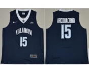 Villanova Wildcats #15 Ryan Arcidiacono Navy Blue Basketball Stitched NCAA Jersey