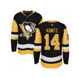 Adidas Men Pittsburgh Penguins #14 Chris Kunitz Black Alternate Authentic Stitched NHL Jersey