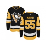 Adidas Men Pittsburgh Penguins #55 Larry Murphy Black Alternate Authentic Stitched NHL Jerse