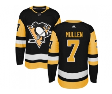 Adidas Men Pittsburgh Penguins #7 Joe Mullen Black Alternate Authentic Stitched NHL Jersey