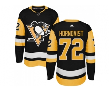 Adidas Men Pittsburgh Penguins #72 Patric Hornqvist Black Alternate Authentic Stitched NHL Jersey