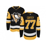 Adidas Men Pittsburgh Penguins #77 Paul Coffey Black Alternate Authentic Stitched NHL Jersey