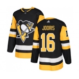 Adidas Pittsburgh Penguins #16 Josh Jooris Authentic Black Home NHL Jersey