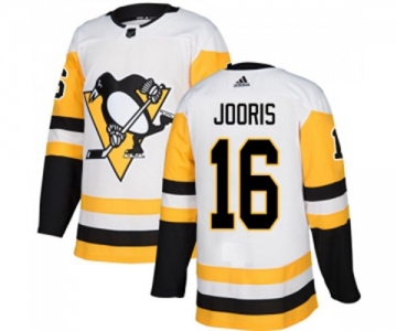 Adidas Pittsburgh Penguins #16 Josh Jooris Authentic White Away NHL Jersey