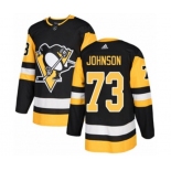 Adidas Pittsburgh Penguins #73 Jack Johnson Authentic Black Home NHL Jersey