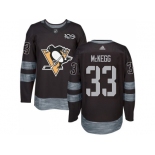 Men Adidas Pittsburgh Penguins #33 Greg McKegg Black 1917-2017 100th Anniversary Stitched NHL Jersey