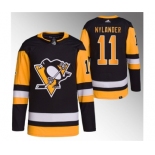 Men's Pittsburgh Penguins #11 Alex Nylander Black Stitched Jersey1