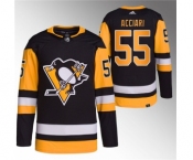 Men's Pittsburgh Penguins #55 Noel Acciari Black Stitched Jersey