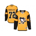 Men's Pittsburgh Penguins #72 Patric Hornqvist Gold 2017 Stadium Series Stitched NHL Jersey