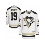 Men's Reebok Pittsburgh Penguins #19 Beau Bennett Authentic White 2014 Stadium Series NHL Jersey