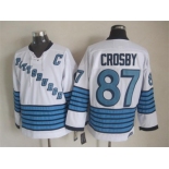 NHL Pittsburgh Penguins #87 Sidney Crosby Throwback white jerseys