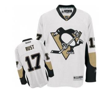 Pittsburgh Penguins #17 Bryan Rust White Stitched NHL Jersey