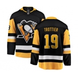 Pittsburgh Penguins #19 Bryan Trottier Fanatics Branded Black Home Breakaway NHL Jersey