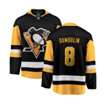 Pittsburgh Penguins #8 Brian Dumoulin Fanatics Branded Black Home Breakaway NHL Jersey