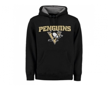 Pittsburgh Penguins Black Rinkside Grayton Pullover Hoodie