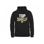 Pittsburgh Penguins Black Top Shelf Pullover Hoodie