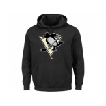 Pittsburgh Penguins Majestic Black Game Reflex Pullover Hoodie