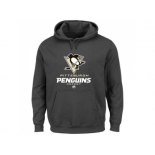 Pittsburgh Penguins Majestic Gray Big & Tall Critical Victory Pullover Hoodie