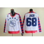 nhl Pittsburgh Penguins #68 Jagr all star 75th Anniversary white CCM