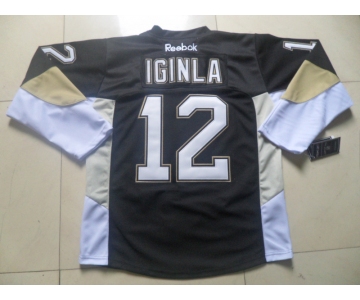 nhl jerseys pittsburgh penguins #12 lginla black