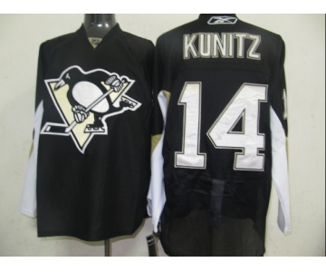 nhl jerseys pittsburgh penguins #14 kunitz black