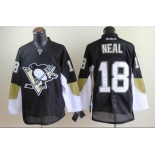 nhl jerseys pittsburgh penguins #18 neal black