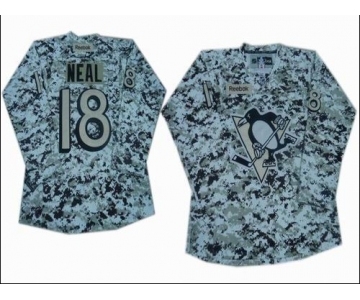 nhl jerseys pittsburgh penguins #18 neal camo