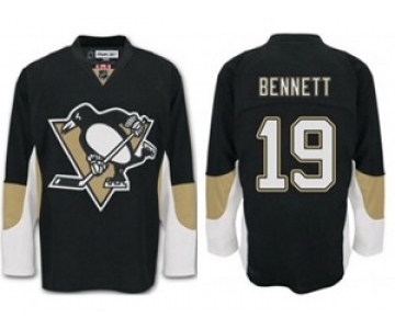 nhl jerseys pittsburgh penguins #19 beau bennett black