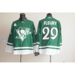 nhl jerseys pittsburgh penguins #29 fleury green