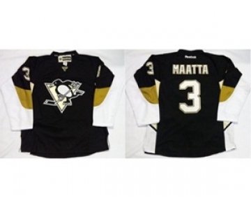 nhl jerseys pittsburgh penguins #3 maatta black[maatta]