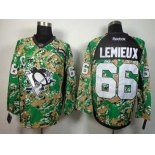 nhl jerseys pittsburgh penguins #66 lemieux camo[patch C]