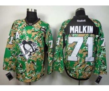 nhl jerseys pittsburgh penguins #71 malkin camo[patch A]