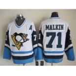 nhl jerseys pittsburgh penguins #71 malkin white-blue[patch A][2015 new]