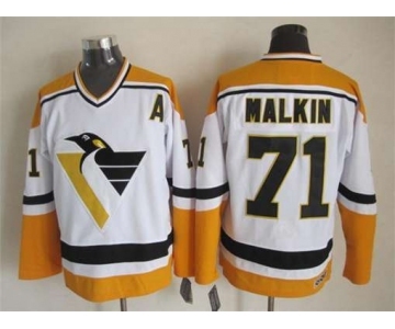 nhl jerseys pittsburgh penguins #71 malkin white[patch A][2015 new]