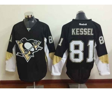 nhl jerseys pittsburgh penguins #81 kessel black[kessel]