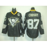 nhl jerseys pittsburgh penguins #87 crosby black[2011 new]