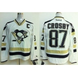 nhl jerseys pittsburgh penguins #87 crosby white[2014 new stadium]