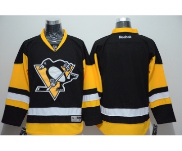 nhl jerseys pittsburgh penguins blank black-yellow