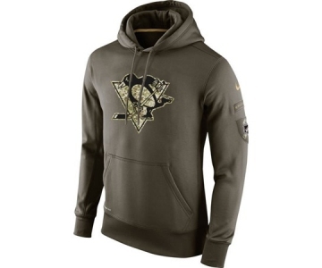 nhl jerseys pittsburgh penguins nike green salute to service[pullover hooded sweatshirt]